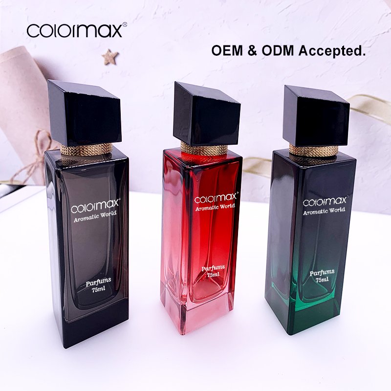 Free Sample Popular 75ml Glass Bottle Spray for Empty Perfume Bottles with Pump Spray Cap