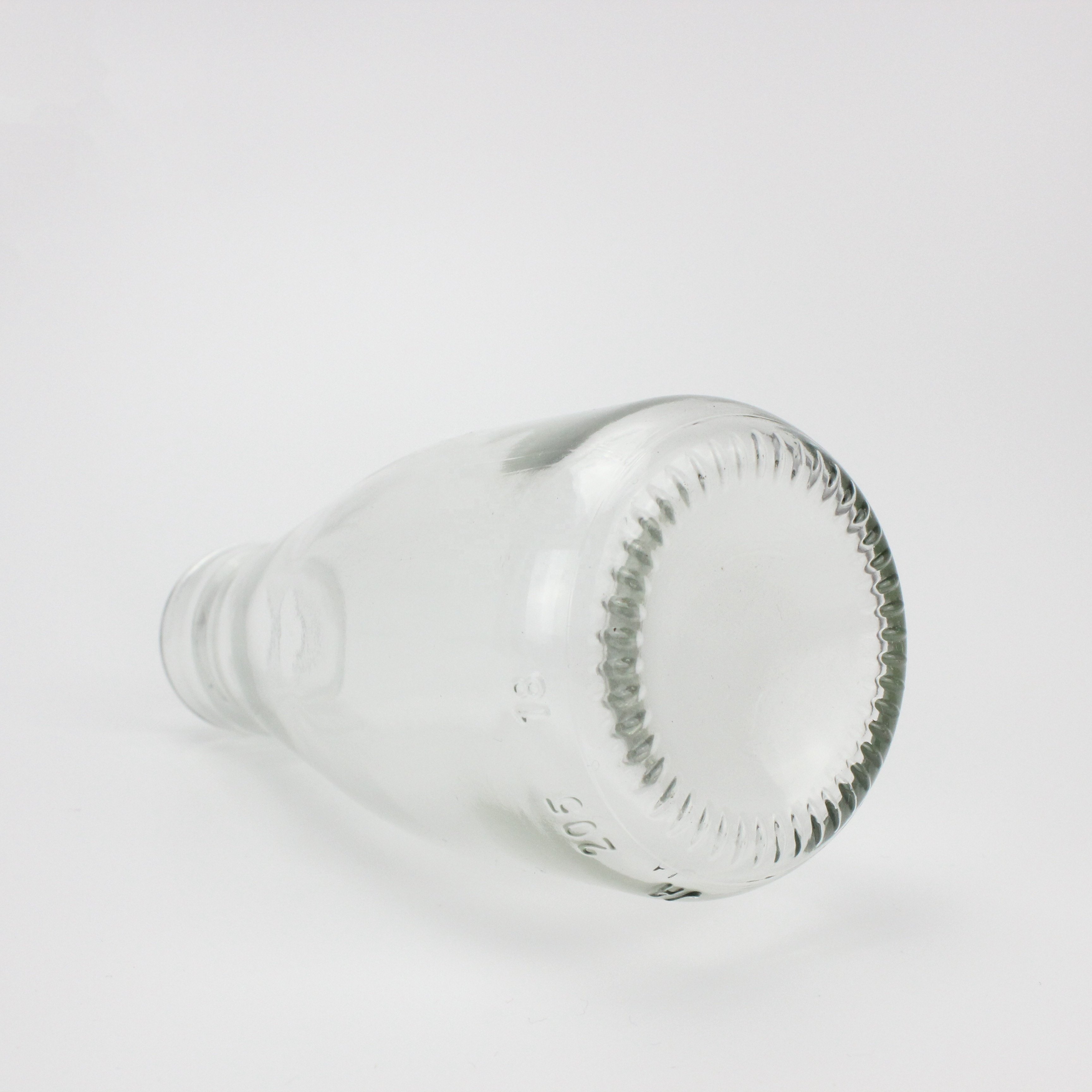 250ml/500ml Transparent Frosted White Glass Juice Beverage Bottle spirit glass bottle