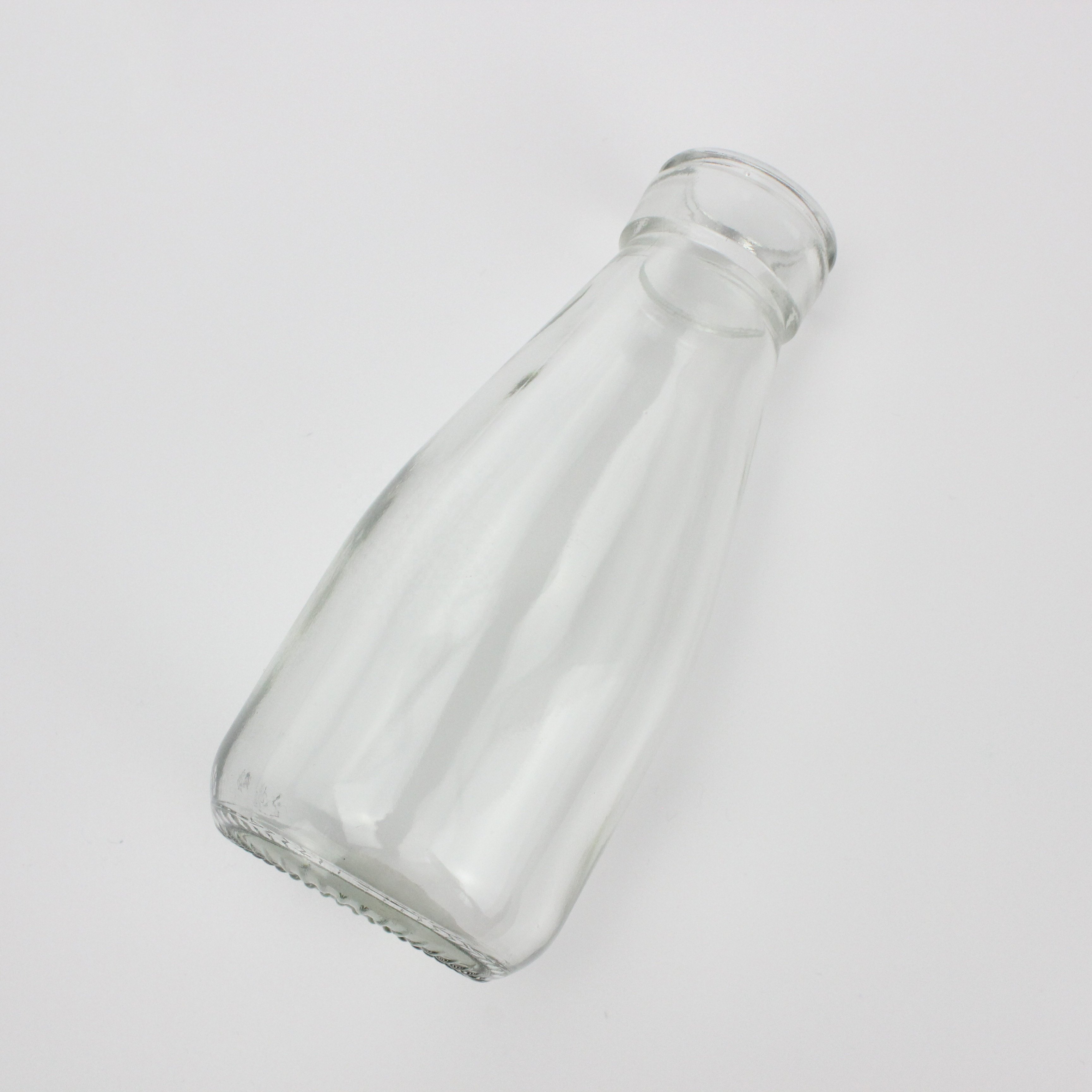 250ml/500ml Transparent Frosted White Glass Juice Beverage Bottle spirit glass bottle