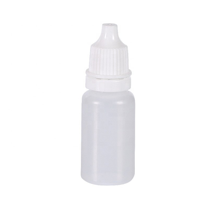 hot sale free sample 10ml pet clear dark black empty essential oil plastic PET dropper bottle