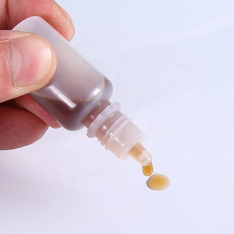 hot sale free sample 10ml pet clear dark black empty essential oil plastic PET dropper bottle