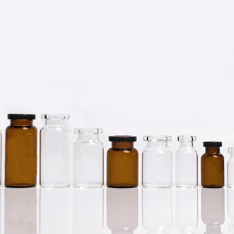 2ml 3ml 5ml 6ml 7ml 8ml 10ml Pharmaceutical injection glass bottles wholesale empty vaccine injection glass bottle vial