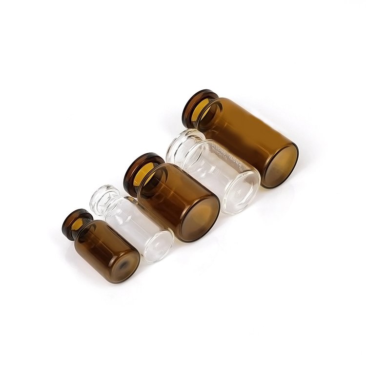 2ml 3ml 5ml 6ml 7ml 8ml 10ml Pharmaceutical injection glass bottles wholesale empty vaccine injection glass bottle vial