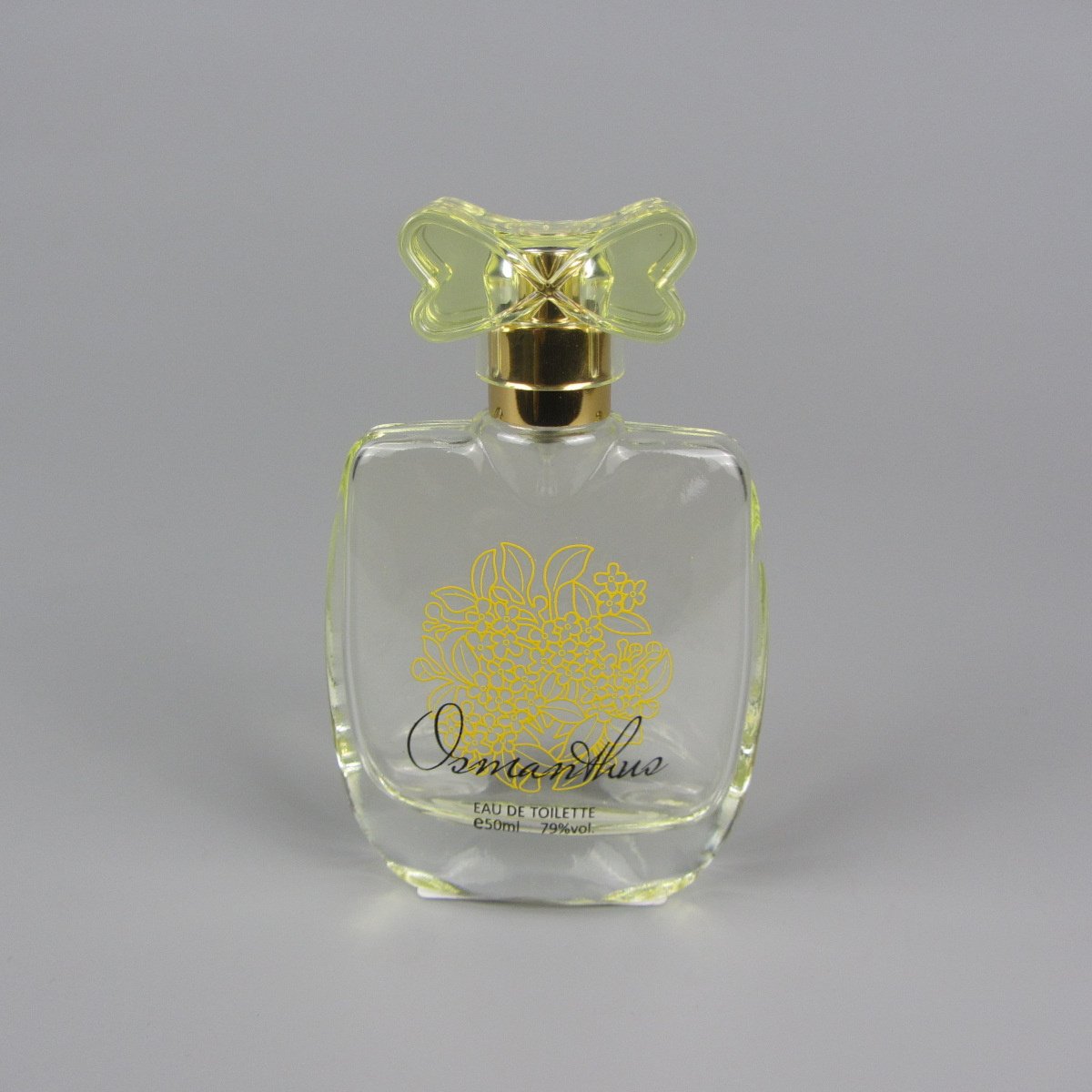 Empty Perfume Oil Packaging Container Pump Spray 50ml Perfume Glass Bottles