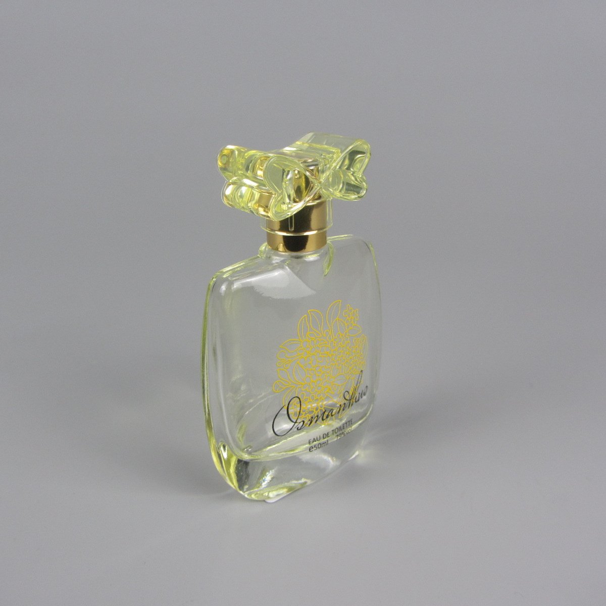Empty Perfume Oil Packaging Container Pump Spray 50ml Perfume Glass Bottles