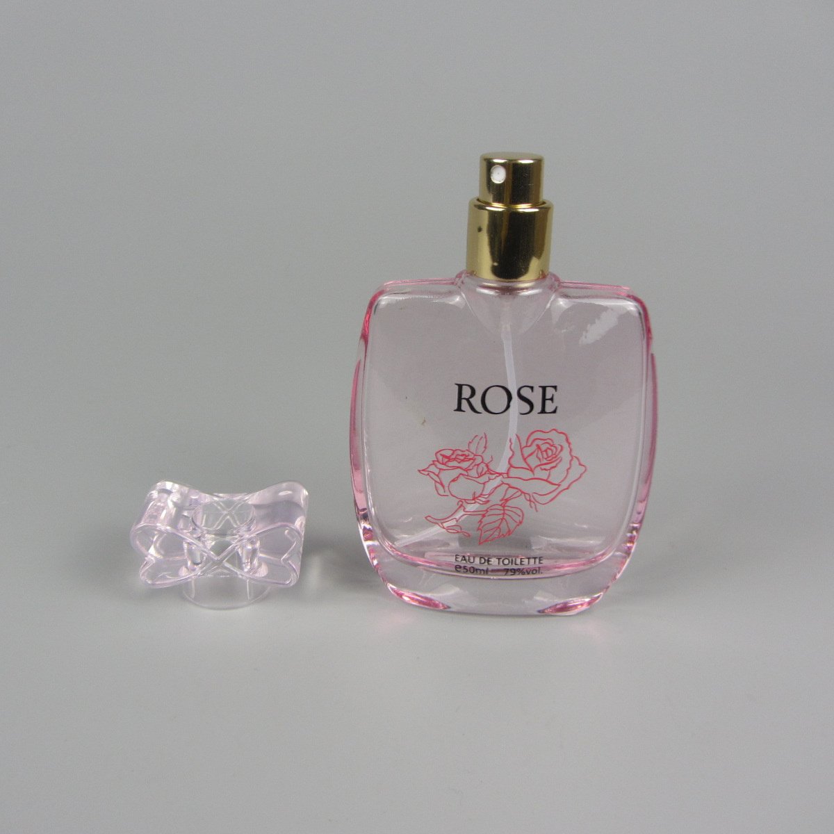 Empty Perfume Oil Packaging Container Pump Spray 50ml Perfume Glass Bottles