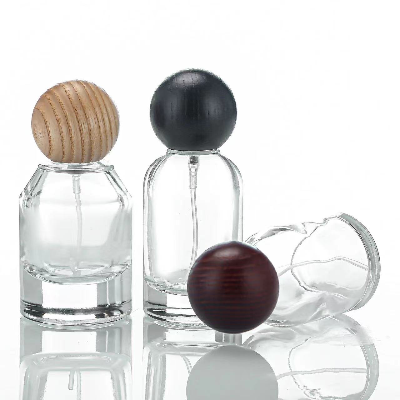 NQFIBER Fragrance Bottle Perfume Glass 30 50 100Ml Matt Glass With Box Packaging In Stock Luxury Beautiful Spray Glass Bottle