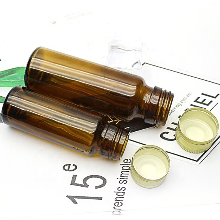 Wholesale 30ml 60ml 100ml 125ml 150ml 200ml 250ml 300ml 500ml Amber Transparent Frosted Oral liquid syrup glass bottle