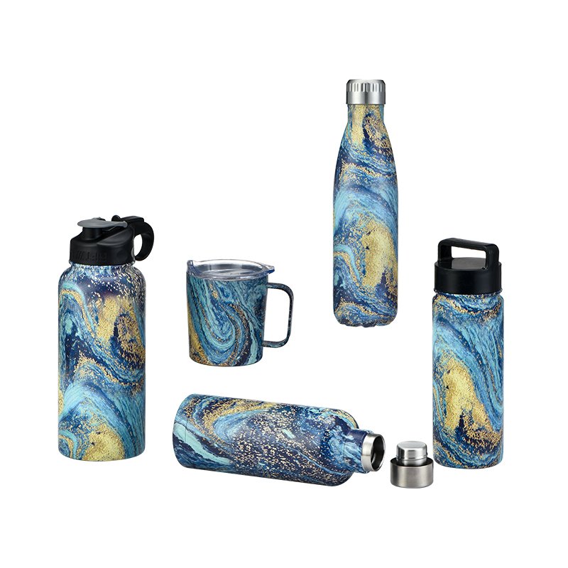 Double Wall Moticational Water Bottle 1 Gallon Stainless Steel Glass Bottles Water Customizable 2 Liter Water Bottle