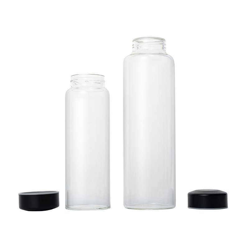 KDG Brand Customized Glass bottle manufacturers clear juice bottle 400ml 500ml 600ml 750ml 1000ml beverage glass water bottle