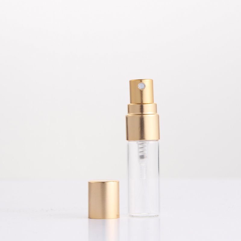 Wholesale Empty 3ml 5ml 10ml Portable Refill Small Spray Atomizer mini Test Perfume Glass Bottle With Paper Box Package