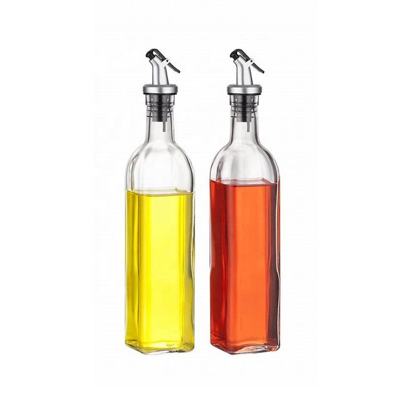 cooking kitchen glass empty packaging 250ml hot sale clear oil bottle