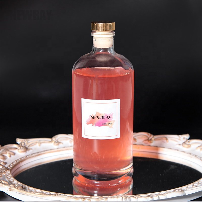 Cheap Price custom 500ml 750ml Empty Glass Whisky Gin Tequila Bottle for Wine Vodka Beverage Liquor