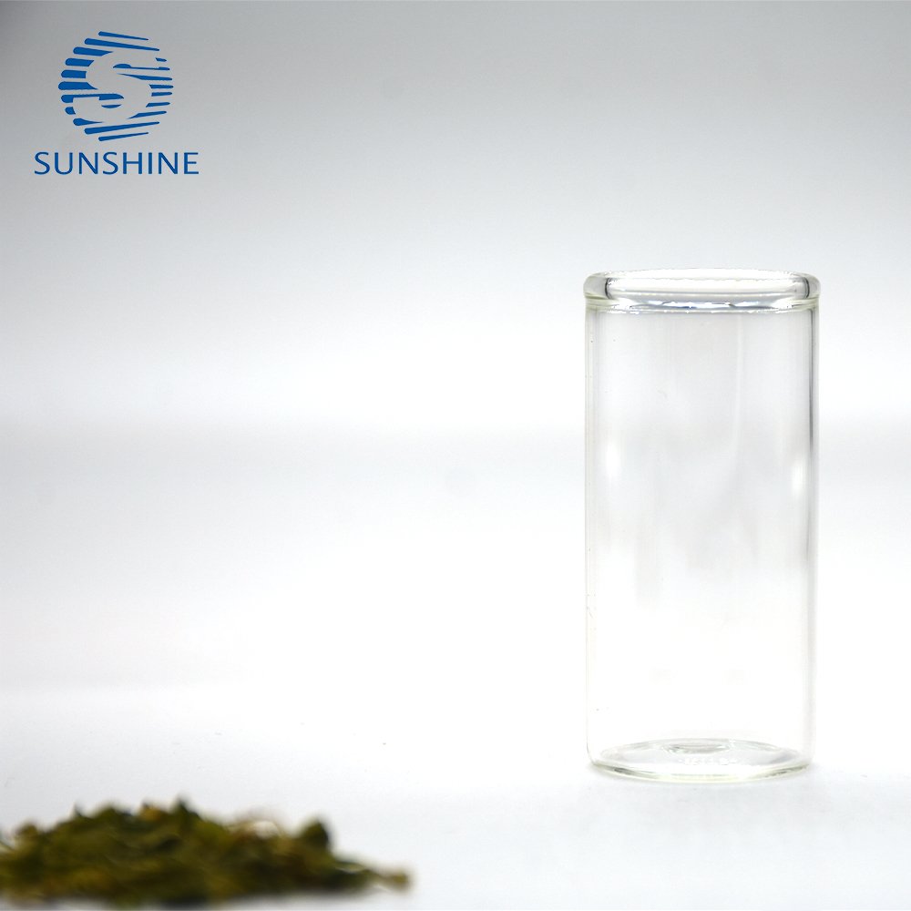 15ml test tube glass vial with wide mouth empty glass vial for packaging tea