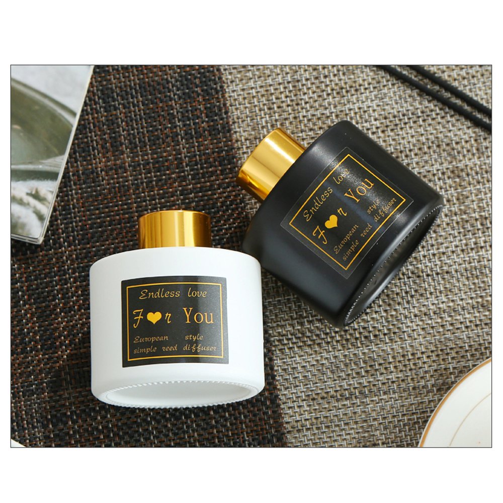 Best Scent Diffuser Refillable Perfume Atomiser Reed Aromatherapy Roller Bottle 120Ml Matte Black Diffuser Bottle