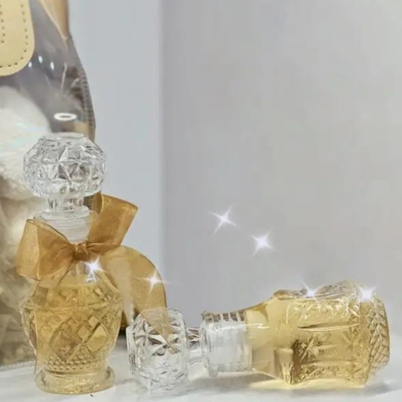 100ml Crysta Wine Glass Bottle Whiskey Liquor Pourer Bottle Home Bar Vodka Beer Whiskey Decanter crystal perfume bottle