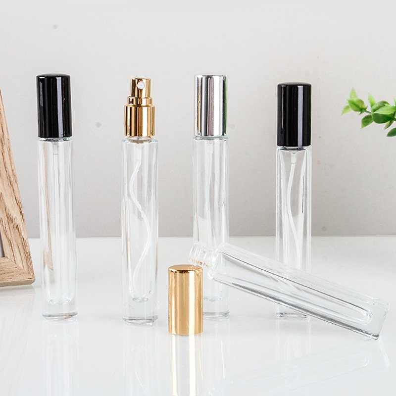 Empty pefumes bottle glass bottle for perfumes simple and elegant