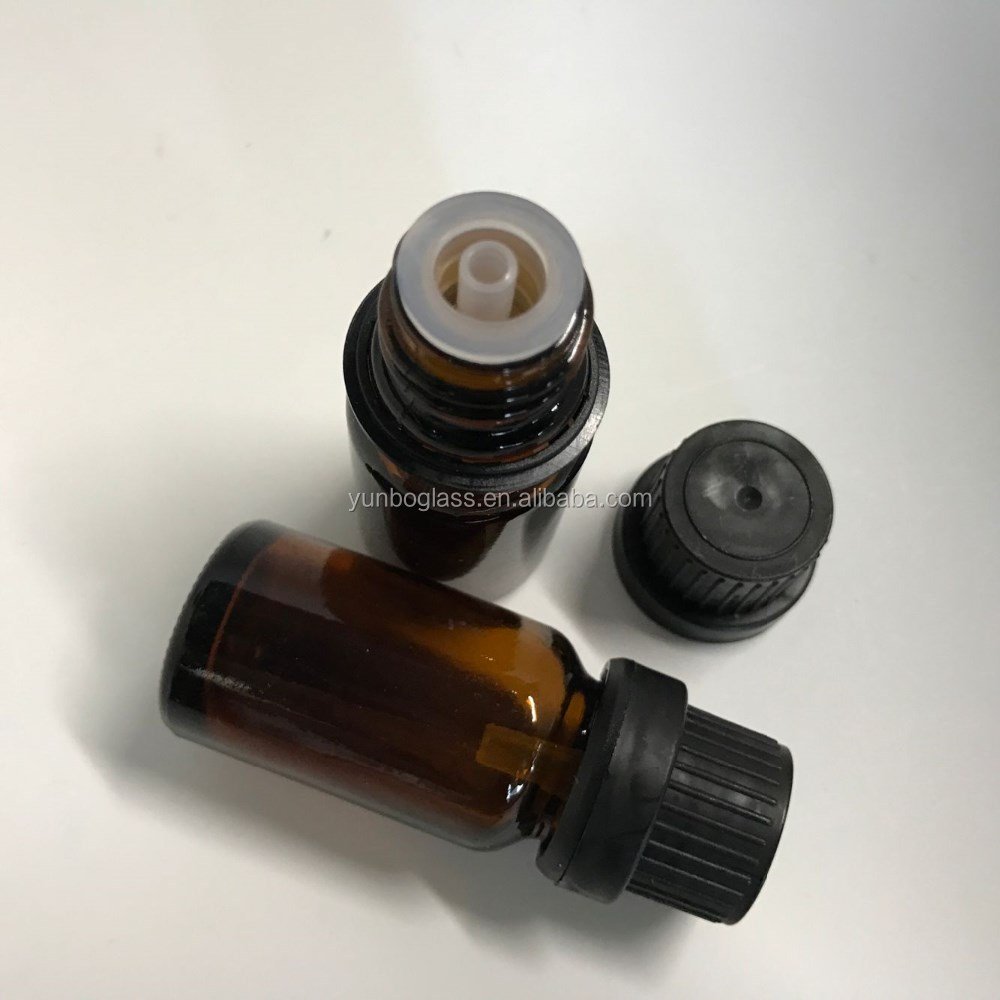 Top Quality Amber 10 ml 15ml 30ml Glass Bottles with Glass Dropper 3g childproof glass jar push down and turn cap for small g