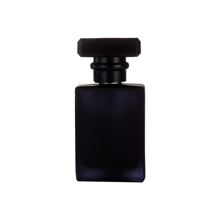 Empty square glass bottle 30ml 50ml glass perfume bottle from China