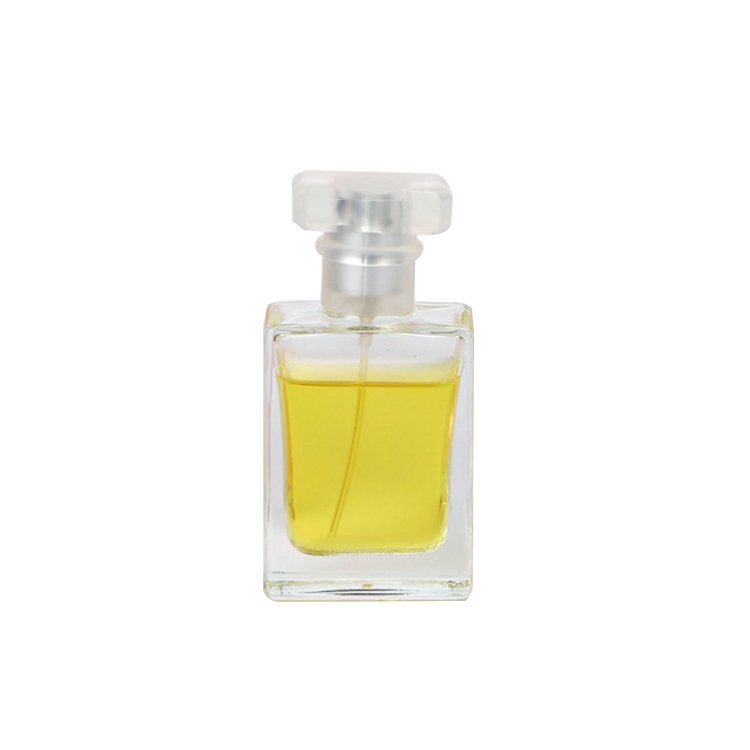 Empty square glass bottle 30ml 50ml glass perfume bottle from China
