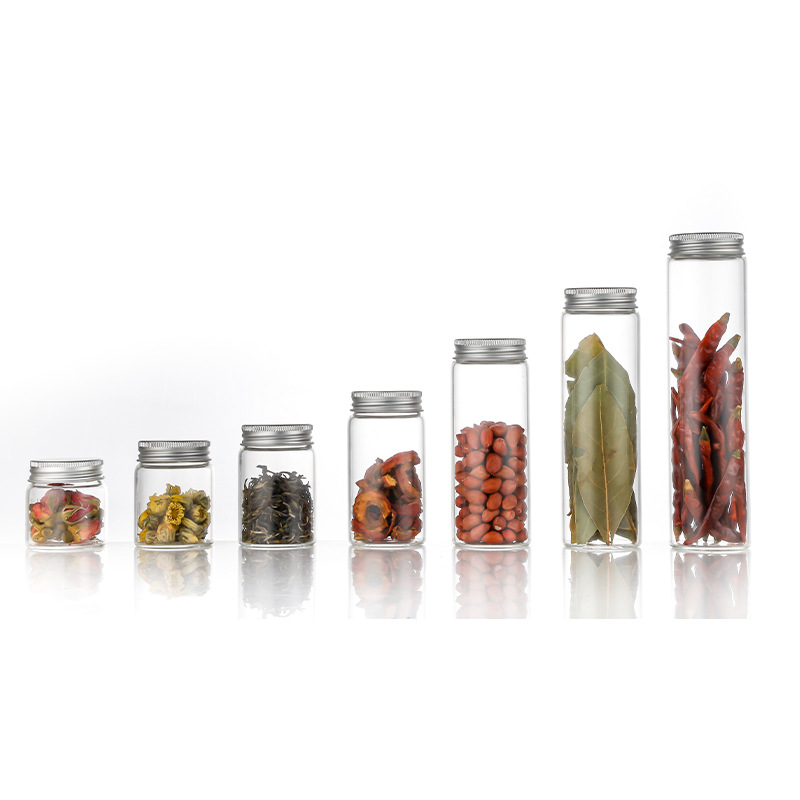 wholesale 22mm 30mm mini clear glass wishing bottle with cork and metal lids, small glass bottle with cork stopper