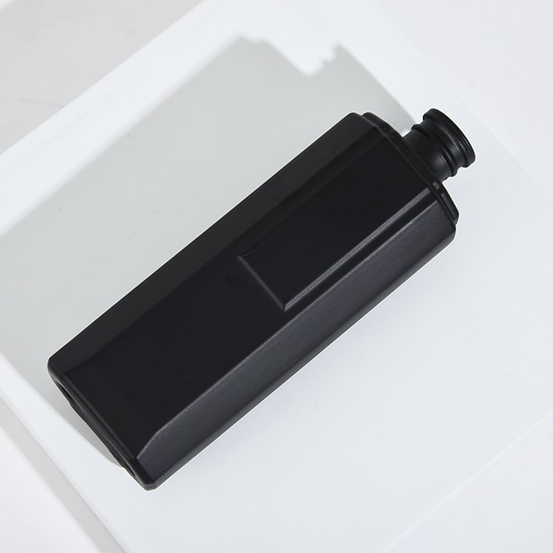 Hot black rectangular empty perfume bottle 20mm bayonet glass bottle for perfume 200ml bottle of luxury perfume