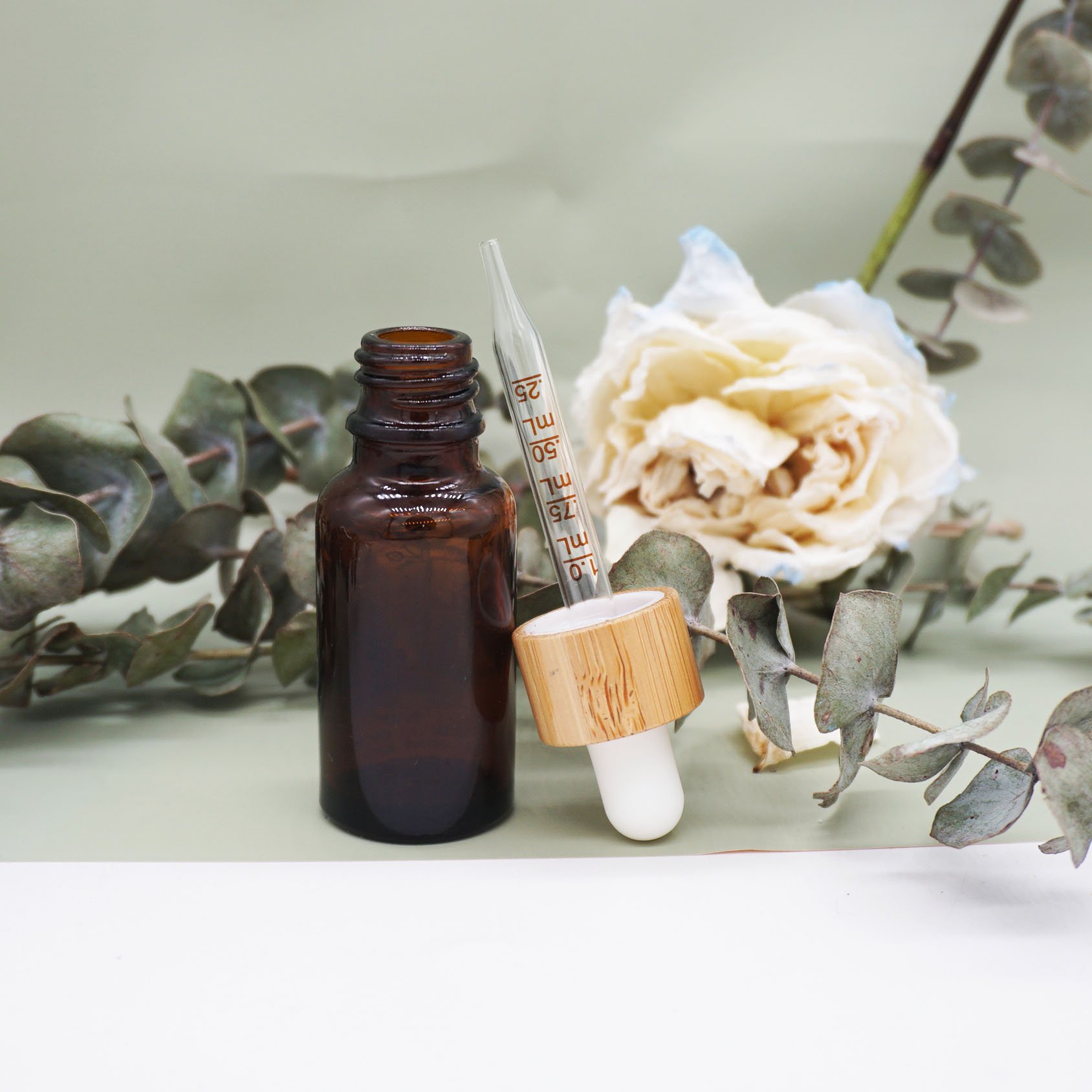 Beard oil packing empty amber essential oil glass frosted cosmetics glass oil bottle dropper bottle 10ml 20ml 30ml 50ml 100ml