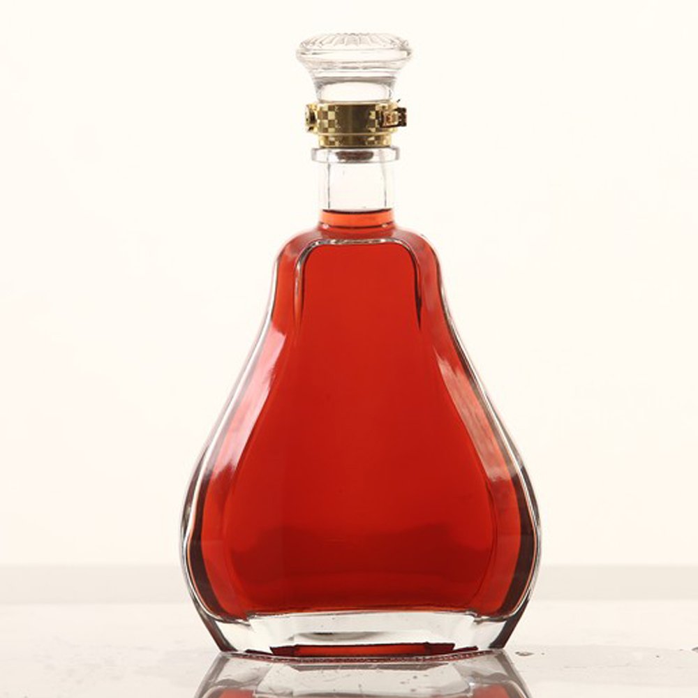 Custom Empty Liquor Vodka Gin Bottle Extra Flint 500ml 700ml 750ml Wine Glass Bottle