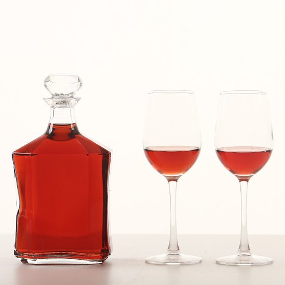 Custom Empty Liquor Vodka Gin Bottle Extra Flint 500ml 700ml 750ml Wine Glass Bottle