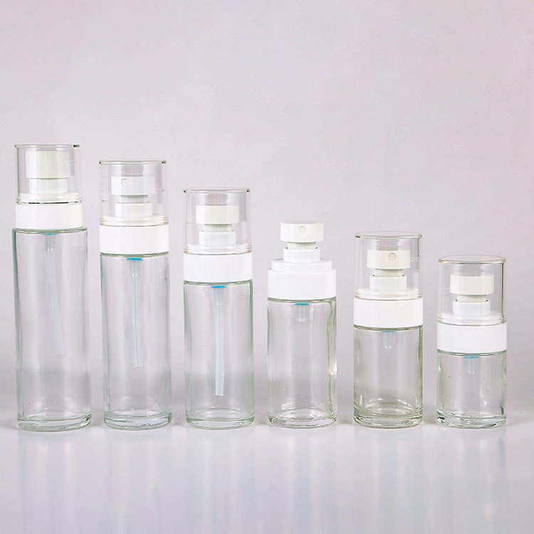 Manufacturer Wholesale cylinder 30 ml 50 ml 100 ml 120ml empty magnetic perfume spray frosted glass bottle supply
