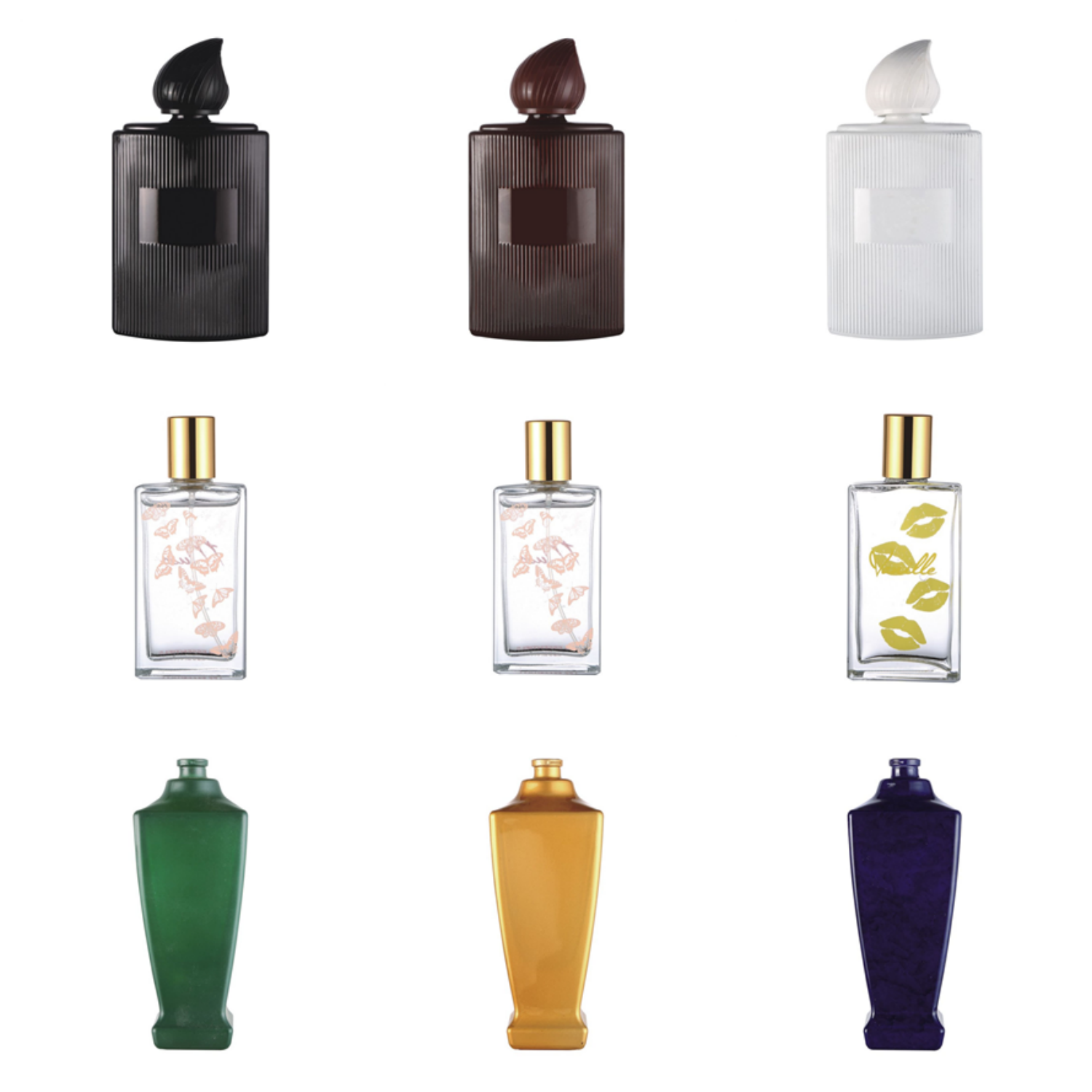 30ml Small Volume Perfume Bottle Glass Bottle Spray Can Be Customized and Printable