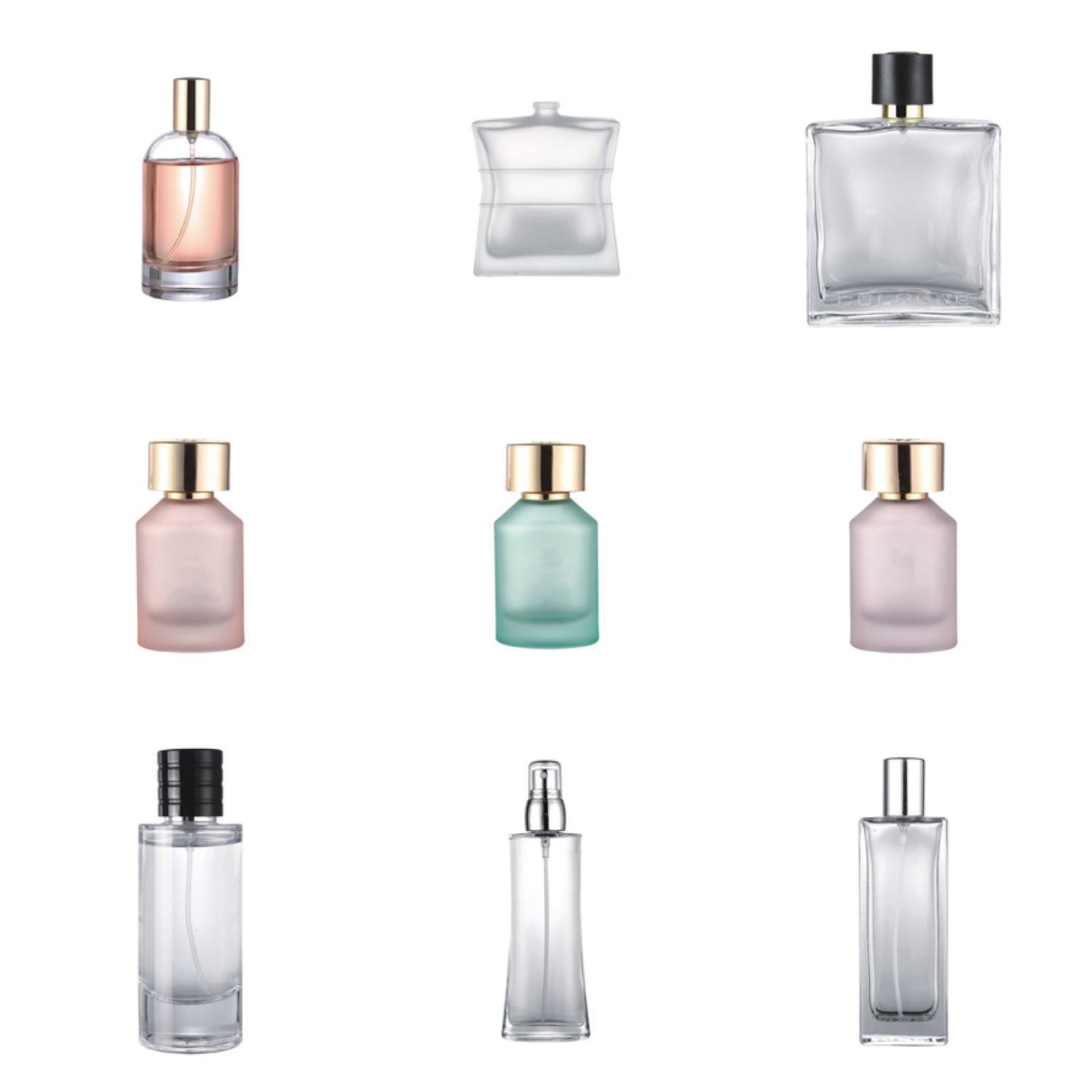 30ml Small Volume Perfume Bottle Glass Bottle Spray Can Be Customized and Printable