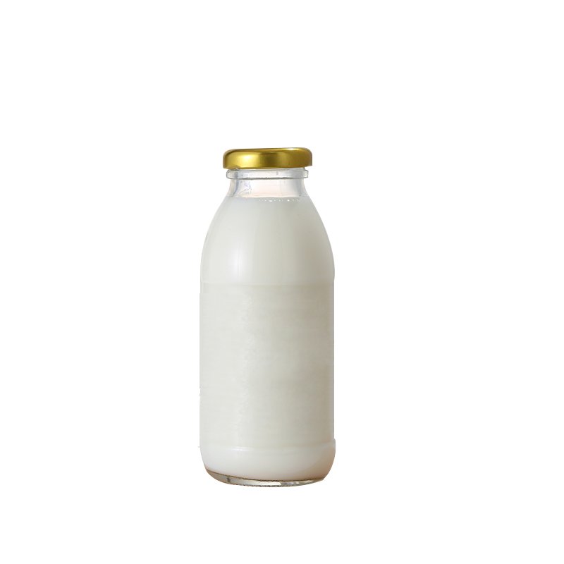 300ml 500ml Glass Beverage Bottles Fresh Cold Pressed Glass Juice Bottles