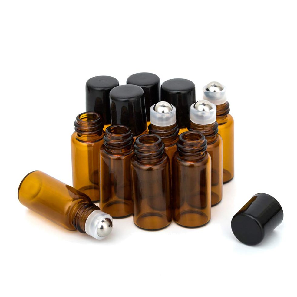 5ml 6ml 8ml 10ml frost frosted roll on bottle,roll-on glass bottle