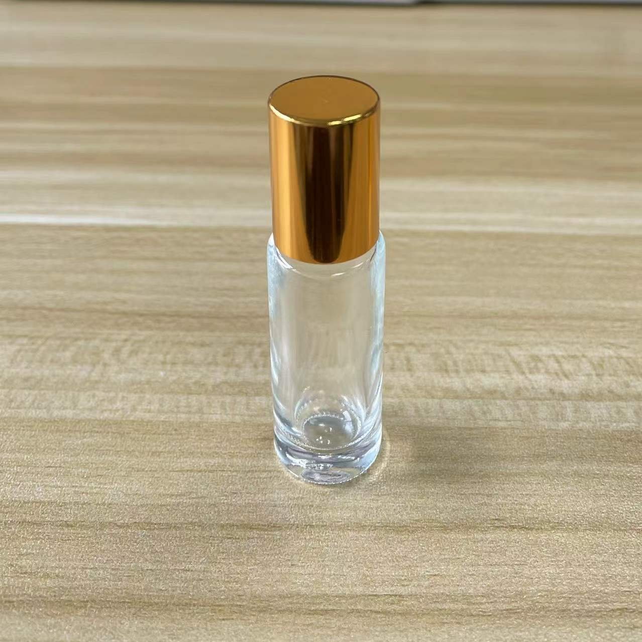 5ML mini Empty Transparent glass oil roll bottle