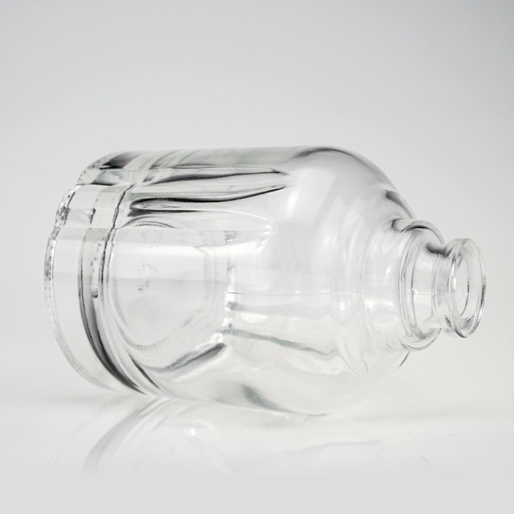 Custom premium 700 750ml whisky rum vodka liquor gin spirit glass bottle