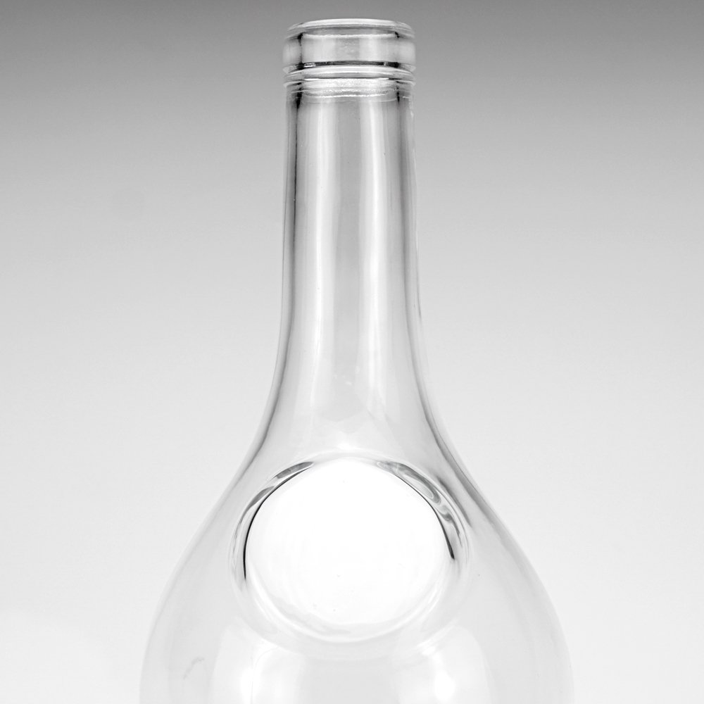 Custom premium 700 750ml whisky rum vodka liquor gin spirit glass bottle