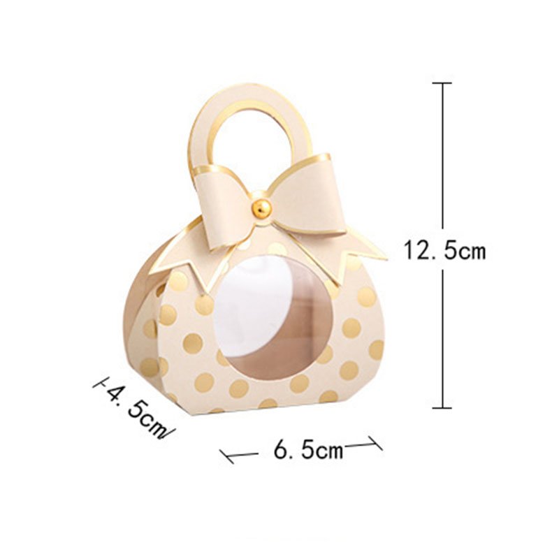 Wedding Favor Gift Wrapping Carton Sweet Candy Packaging Chocolate Paper Folding Gift Box
