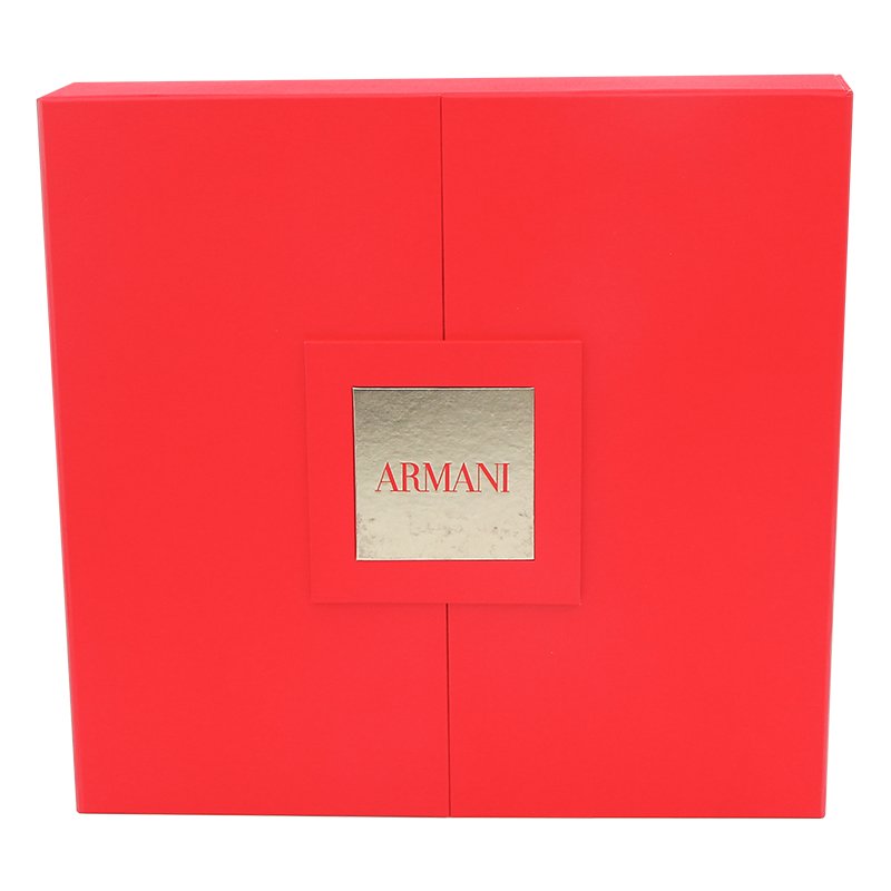 High-end Custom Logo Advent Calendar Paper Gift Boxes Double Doors Packaging Box Cosmetic Sets Foldable Mystery Boxes Lipstick