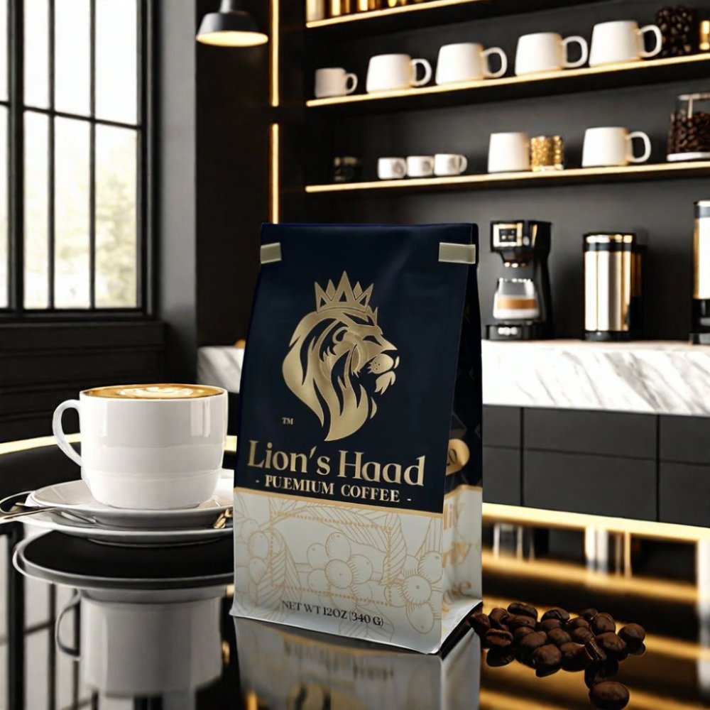 AT PACK Digital Print LOW MOQ Eco-Friendly Kraft Paper Coffee Bags Wholesale Coffee Bean Packaging Zipper Pouch Coffee Bag 250g
