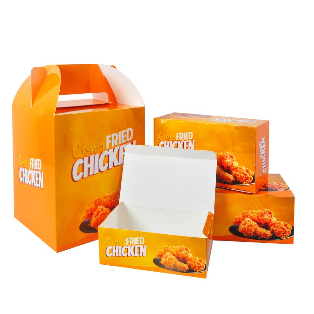 Custom printing food potato chips pack popcorn chip snack potato chips popcorn chipspicy Fried chicken food packaging paper box