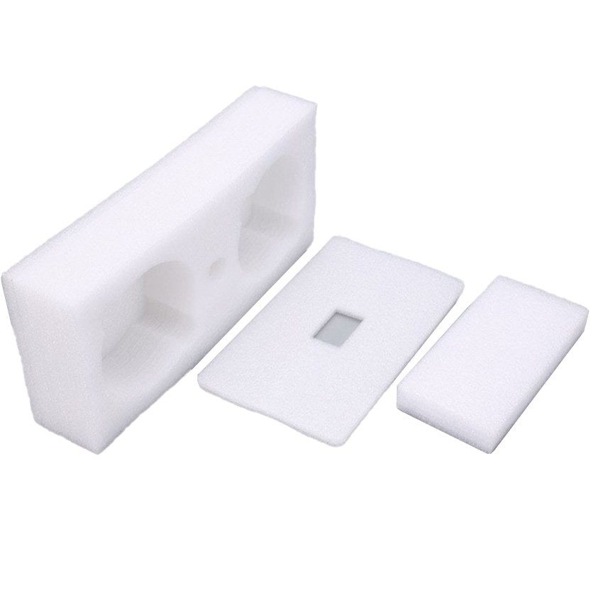 Custom paper box package perfume bottle box white epe sponge sponge gift box packing sponge epe foam insert