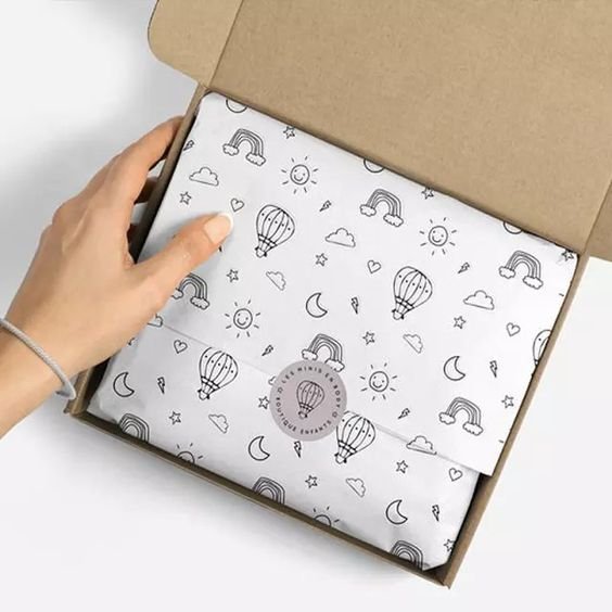 Ideal For All Kinds of Gift Wrapping Paper Clothes Shoe Packaging Paper 14 17 GSM Tissue Paper