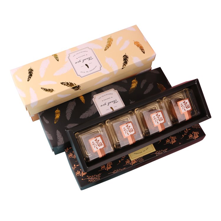 Factory Price Custom Recyclable Paper Gift Box Multi-colors Moon Cake Candy Paper Box