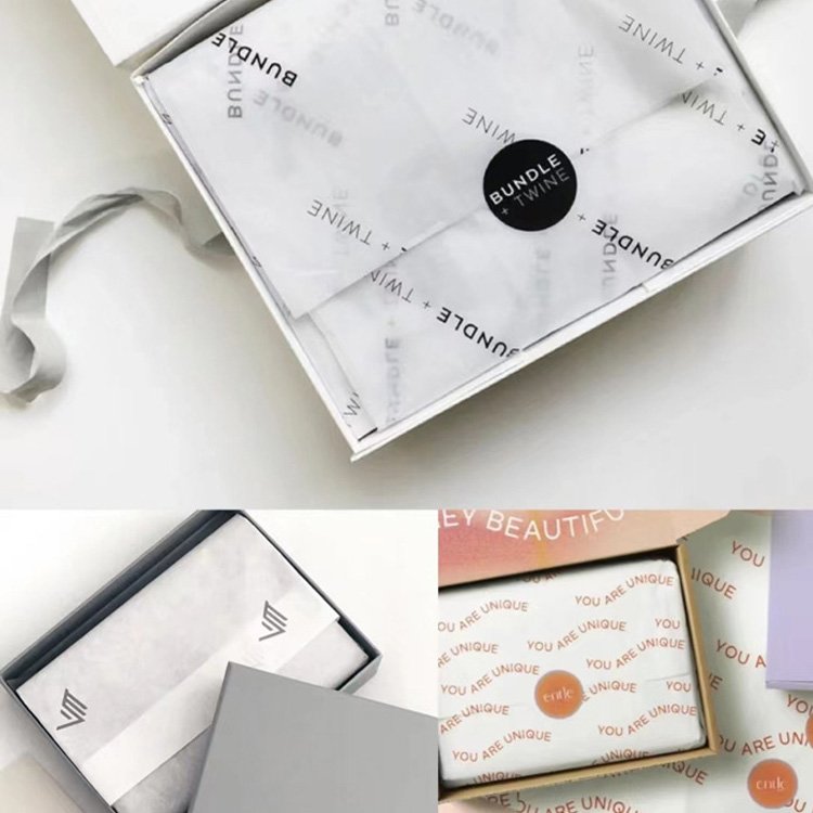 Custom Printed Logo Gift Wrapping Paper custom tissue paper packaging paper custom