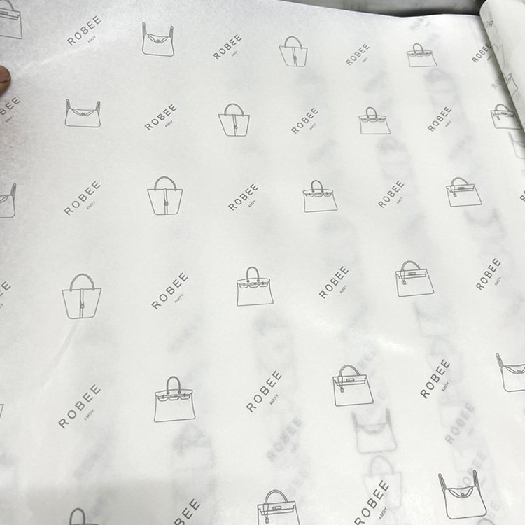 Custom Printed Logo Gift Wrapping Paper custom tissue paper packaging paper custom