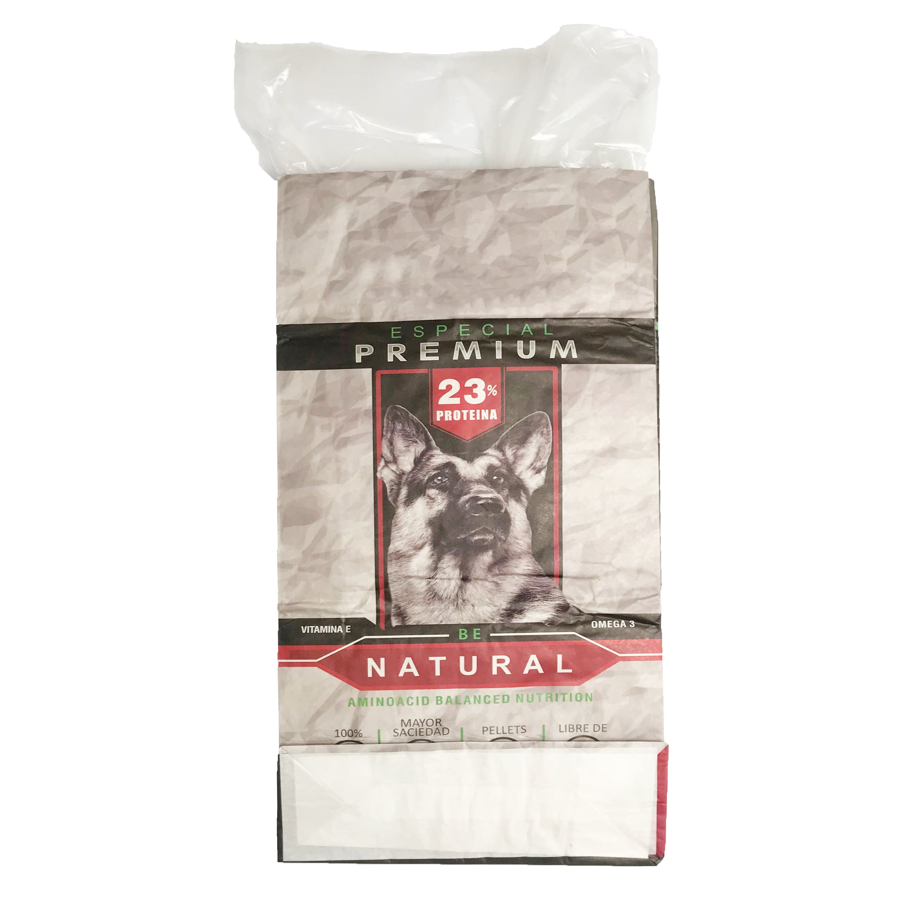 20kg 25kg 50lb Customized Custom Pet Food Bags Printed Shopping Kraft Printed Paper Bag With Your Own Logo