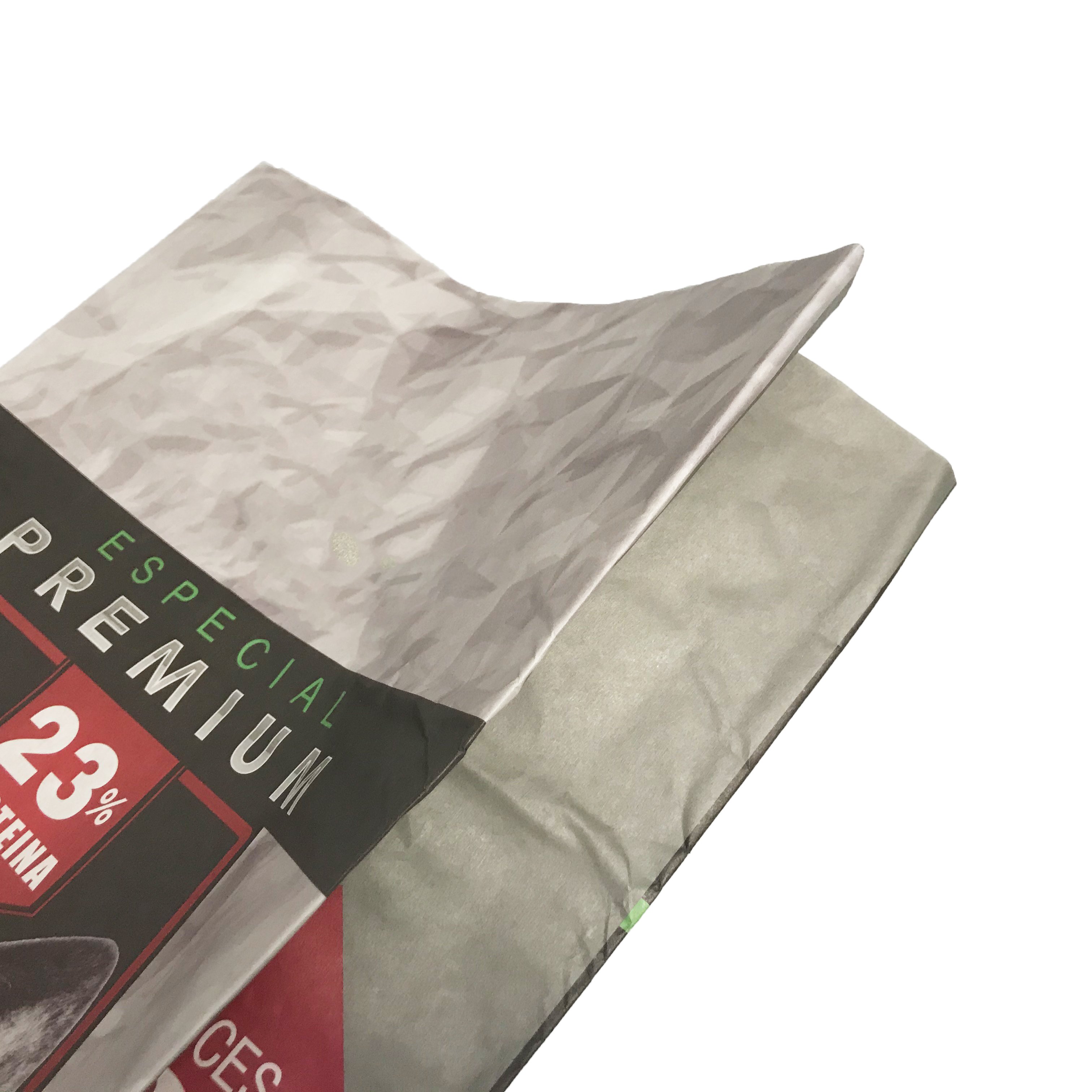 20kg 25kg 50lb Customized Custom Pet Food Bags Printed Shopping Kraft Printed Paper Bag With Your Own Logo
