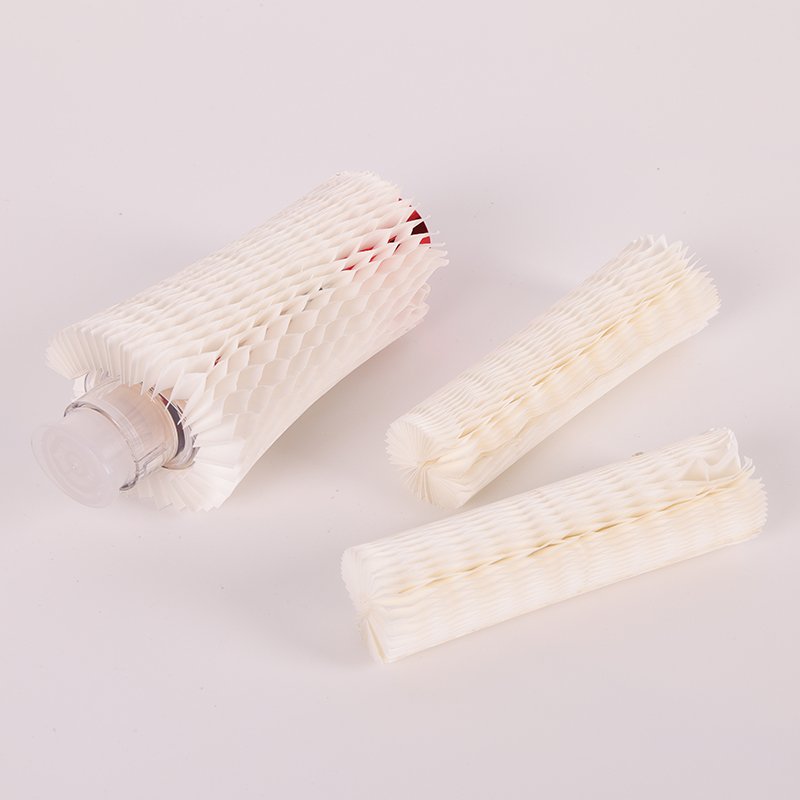 35cm Accept Customized Biodegradable brown Honeycomb Craft Paper Sleeve Shock-Resistance Packaging Roll for Protection