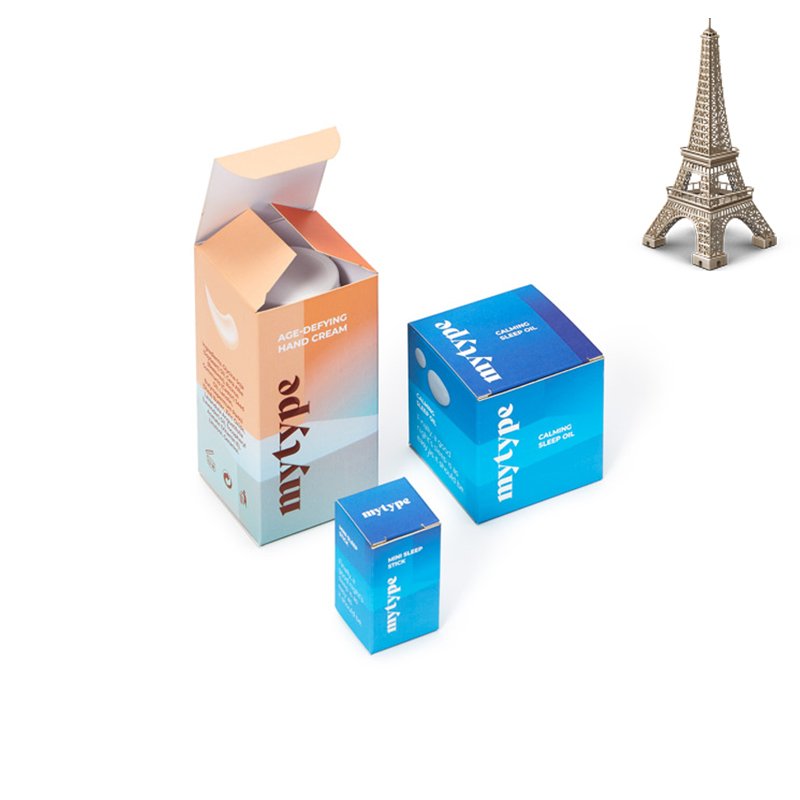 Custom Recycled Paper Product Packaging Box For Waste Bag Tea Coffee Cosmetic Soap Cooking Utensil Sponge Clothes